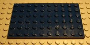 Lego Platte 6x10 Dunkelblau 2 Stück (3049) - Picture 1 of 1