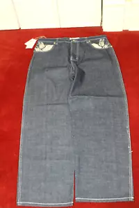 Vintage Skaterbekleidung Y2k Schädeljeans JP Mark 36x32 Neu aus altem Lagerbestand - Bild 1 von 14
