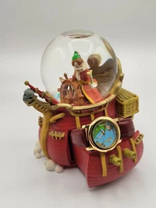 Disney Peter Pan & Thinkerbell Watch & Snowglobe Display - Picture 1 of 9