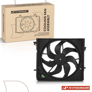 Radiator Cooling Fan Assembly for Nissan Rogue Sport 2017-2019 2.0L with Shroud - Picture 1 of 8