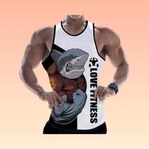 Camiseta SiN Mangas Para Hombre CAmisa De Culturismo Gimnasio Deportes Chalecos - Bild 1 von 28