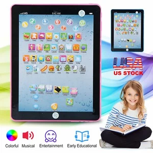 Educational Tablet Toys For 1-6 Year Olds Kids Learning & Playing Cool Xmas Gift - Picture 1 of 7