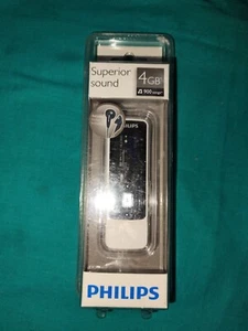 Philips NEW GoGear Mix White 4 GB USB Digital Media MP3 Player New Sealed - Picture 1 of 2
