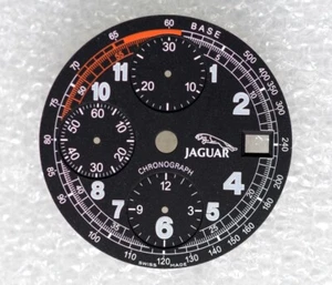 Jaguar Chronograph Zifferblatt  schwarz  29,3 mm - Bild 1 von 2