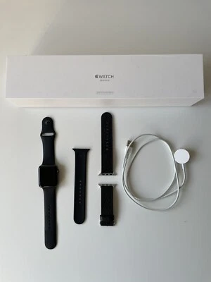 Apple Watch Series 3 GPS Cellular 42mm Space Grey Aluminium - Image 1 of 4