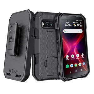 BELTRON Kyocera DuraForce Pro 3 Case with Swivel Belt Clip & Built-in Kickstand - Picture 1 of 23