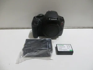 Canon EOS Rebel T6 18MP DSLR Camera - Black (Body Only) - Shutter: 2514 - Picture 1 of 10