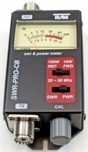 CB-6100 TEAM SWR-POWER METER 20-50 MHZ - MEDIDOR DE ESTACIONARIAS DE MANO HF - Imagen 1 de 2