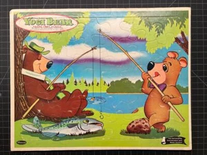 Vintage 1960's TV'S YOGI BEAR and BOO BOO Frame Tray PUZZLE Whitman UNUSED - Picture 1 of 1