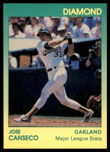 1991 Star Diamond /2000 Jose Canseco #38 NM/MT or Better Oakland Athletics