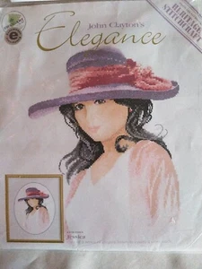 Heritage Stitchcraft Elegance JESSICA John Clayton's Counted cross Stitch Kit - Picture 1 of 4