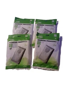 Kenmore Panasonic Vac Vacuum Style C/Q 5055 C-5 Cleaner Bags AA13470 New Lot 4 - Picture 1 of 4