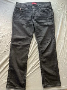 GUESS Jeans Herren Größe 36x30 Schwarz Denim Lincoln Slim Straight - Bild 1 von 11
