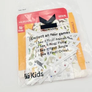 Chick Fil A I Saw It Primeros Animales Niños Comida Juguete Puzzle Aprendizaje CFA Niños - Imagen 1 de 2