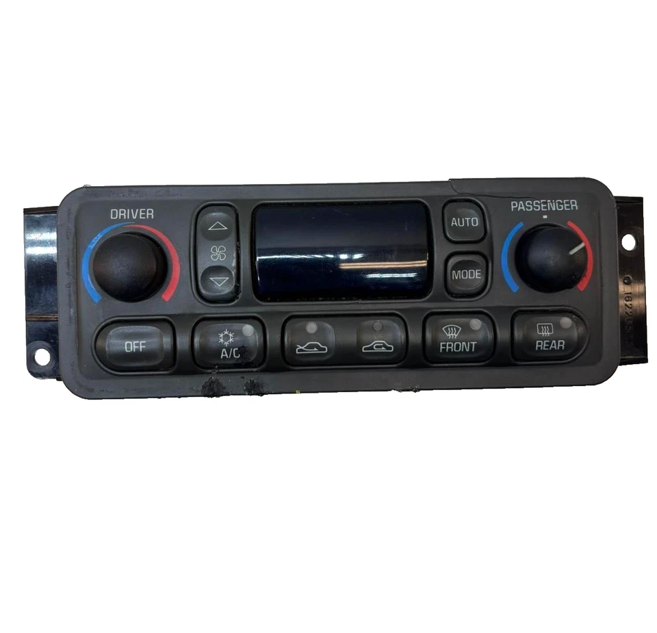Chevrolet Corvette C5 Z06 1997–2004 Climate HVAC Control Switch AC Heat 16254311 - Image 1 of 4