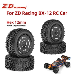 ZD Racing 2PCS RC Racing Car Tires Rubber Tires For 12mm Hex BX12 Original Tires - Picture 1 of 10