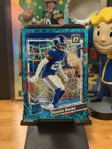 2023 Donruss Optic DEONTE BANKS Rookie Teal Velocity Prizm Giants RC #278 - Picture 1 of 2