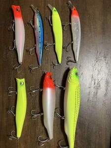 Megabass Sea Bass Lure Set 7 - Picture 1 of 3