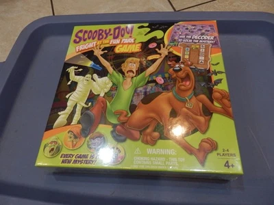 Juego de mesa Scooby Doo Fright at the Fun Park de Buffalo sellado ~ grado de coleccionistas  Foto 1 de 4