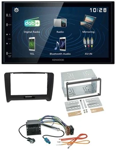 Kenwood 2DIN Bluetooth MP3 USB DAB Autoradio für Audi TT (06-14) Quadlock - Bild 1 von 8