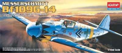 1:72 Revell (12454) Messerschmitt Bf-109G14 Kit ACADEMY AC12454 Modellino - Immagine 1 di 2