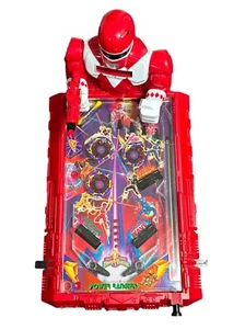 Power Rangers Mighty Morphin Red Ranger Pinball Challenge Toy Biz 1993 OPERATES - Picture 1 of 24