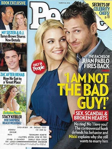 People Magazine March 24 2014 Juan Pablo Galavis OJ Simpson Zac Efron Carla Hall - Picture 1 of 1