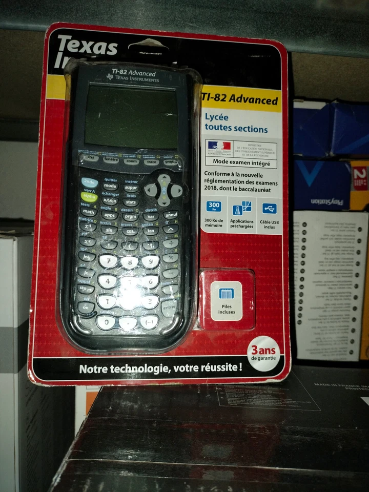 Texas Instruments TI 82 Advanced - Calculatrice Graphique - Neuve - Photo 1/1