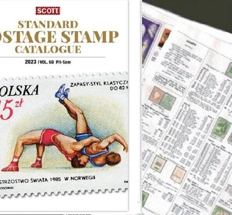 Romania 2023 Scott Catalogue Pages 261-398 Cover