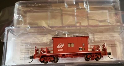 N-SCALE TRANSFER CABOOSE SHORT ROOF "ALTON & SOUTHERN" BLUFORD 24081 NEW IOB - Image 1 of 4