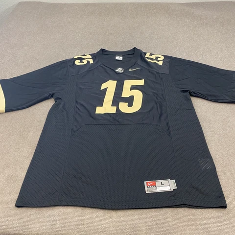 Nike Team Drew Brees Purdue Boilermakers #15 Football Jersey Mens Large Cover