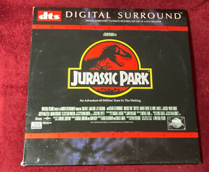 Jurassic Park Laserdisc LD Dinosaur Action THX DTS Surround Edition Spielberg