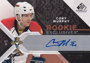 07-08 SP JUEGO USADO NOVATO EXCLUSIVO AUTOMÁTICO - CORY MURPHY /100 #RE-MU PANTHERS - Imagen 1 de 1