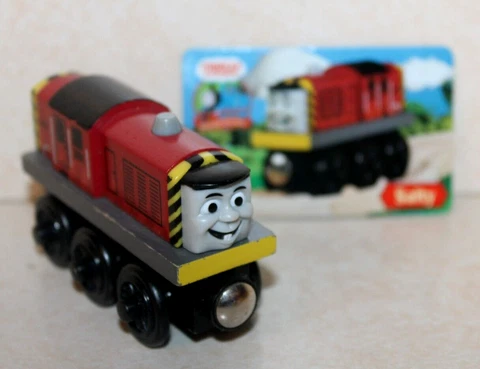 Thomas & Friends Wooden Railway Train SALTY Tank Engine w/ Card MINT CONDITION! Cover