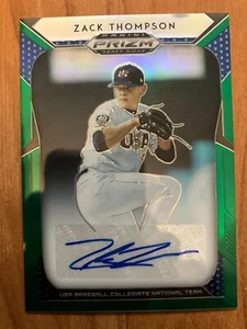 St. Louis Cardinals: 2019 Panini Prizm DP Green Zack Thompson certificado automático! - Imagen 1 de 1