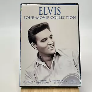Elvis Four Movie Collection DVD Follow That Dream Frankie & Johnny Kid Galahad - Picture 1 of 2