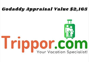 Trippor.com - GODADDY VALUE $2,165 - Premium 7 Letter Domain Name