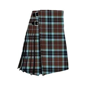 Herren schottischer Thompson Jagd alter Tartan Kilt handgefertigt traditionell 8 Yard - Bild 1 von 3