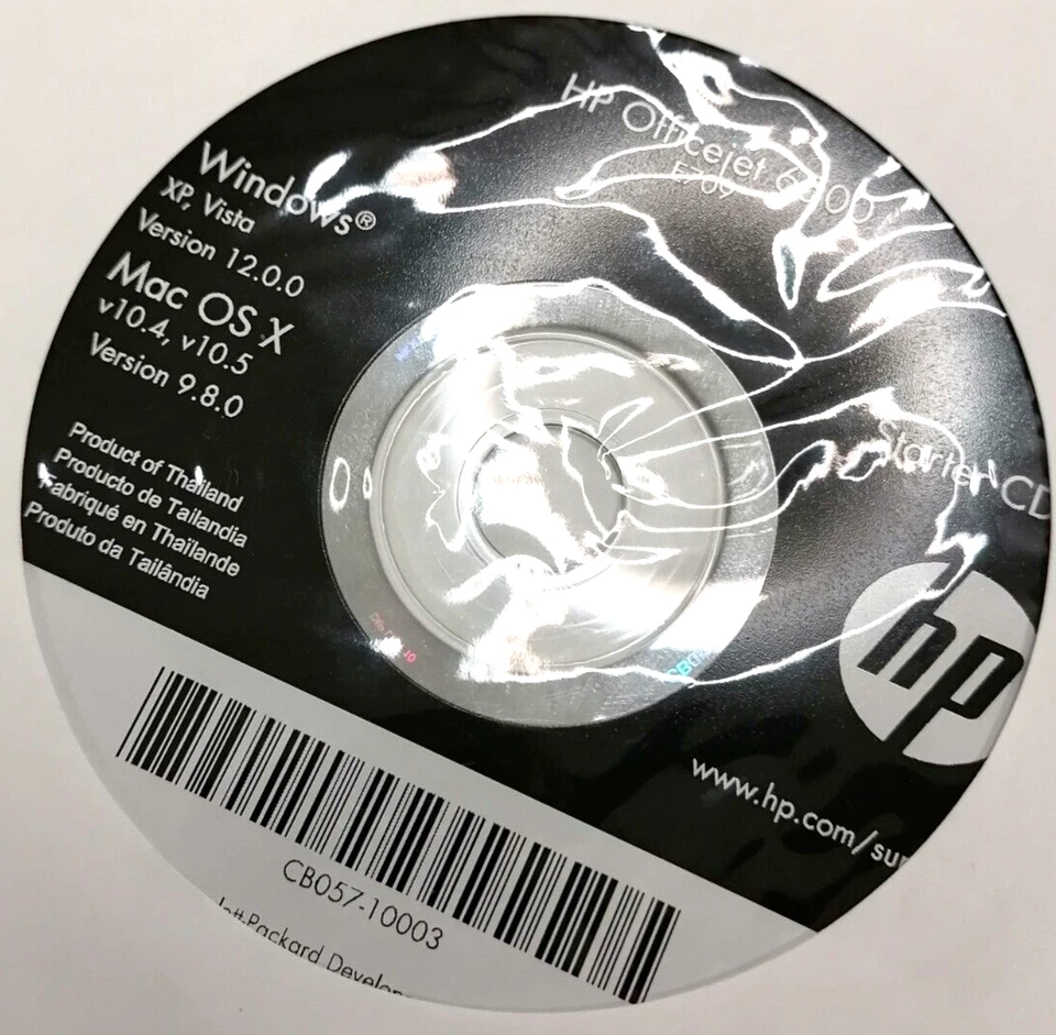 HP Officejet 6500 E709 Starter CD P/N: CB057-10003 - Image 1 of 1