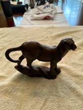 African Leopard Bronze by wildlife artist Ron Sweeten