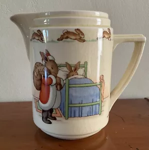 ROYAL DOULTON BUNNYKINS BARBARA VERNON JUG SANTA CLAUS FATHER CHRISTMAS 1930’s - Picture 1 of 9