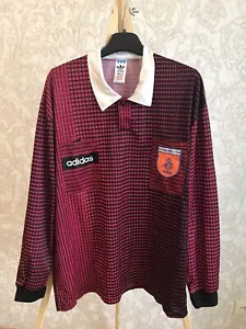 Netherlands 1994/95 Scheidsrechter XL Adidas Referee Holland shirt jersey trikot - Picture 1 of 9