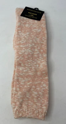 Aeropostale Women's Boot Socks One Size Fits All Light Coral NWT - Image 1 of 4