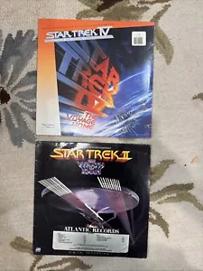 Star Trek II The Wrath of Khan Atlantic Promo IV Voyage Home SEALED Vinyl Record - Picture 1 of 21