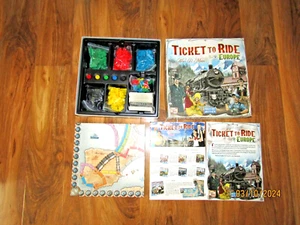 Days of Wonder DOW7202 Ticket to Ride Europe Board Game - 100% Complete VGC - Picture 1 of 4