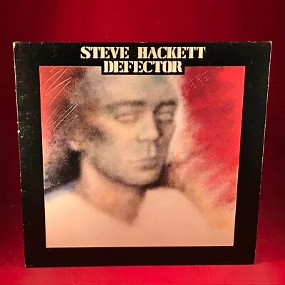 STEVE HACKETT Defector 1980 UK vinyl LP + INNER  original The Steppes Genesis - Image 1 of 4