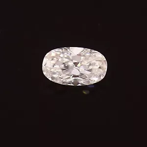 White D Color VVS1 Moissanite Oval Gemstone Cut Loose Lab Created Diamond 5x3 MM - Picture 1 of 6