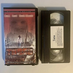 Torso 1973 Collector's Edition VHS 2000 Widescreen Clamshell Anchor Bay Martino - Picture 1 of 5