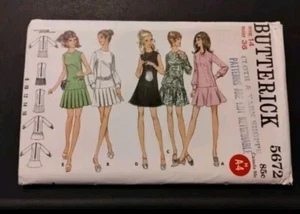 Vintage Butterick Sewing Pattern 5672  Size 14 *UC FF   ***One-Piece Dress - Picture 1 of 3