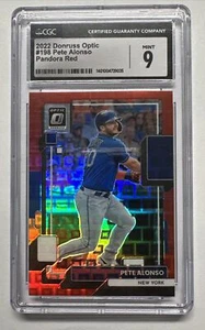 2022 Donruss Optic Pandora Red Prizm Pete Alonso /99 #198 New York Mets - Bild 1 von 6